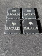 Bacardi onderzetters leisteen, Huis en Inrichting, Woonaccessoires | Onderzetters, Glas of Kopje, Ophalen of Verzenden, Aa, Aa