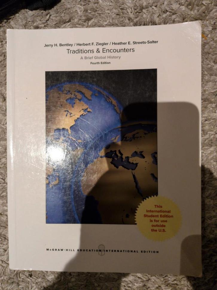 Traditions & Encounters - Global History Studieboek, Boeken, Studieboeken en Cursussen, Gelezen, HBO, Gamma, Ophalen of Verzenden