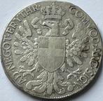 Italiaans-Eritrea schaarse zilveren tallero 1918, Ophalen of Verzenden, Overige landen, Losse munt, Zilver