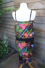 Jurk zwart/ gekleurd Studio Anneloes mt L Vaste prijs AANBIE, Kleding | Dames, Studio Anneloes, Zwart, Maat 42/44 (L), Ophalen of Verzenden