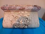 Terracotta Bloempot met Ornament tekoop.m, Tuin en Terras, Bloempotten, 25 tot 40 cm, Nieuw, Minder dan 40 cm, Terracotta