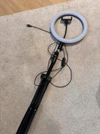 Ringlamp voor Selfie & Filmen met Smartphone, Ophalen, Nieuw, Lamp of Flitsset