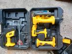 Waltmann und sohn 2x accu, schroefmachine, cirkelzaag, Ophalen, Gebruikt, 600 watt of meer