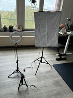 Photography lights and tripod set, Ophalen, Zo goed als nieuw, Lamp of Flitsset