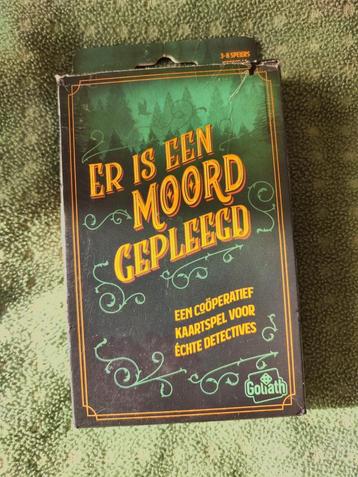 Er is een moord gepleegd (doosje is beschadigd) (Goliath) beschikbaar voor biedingen