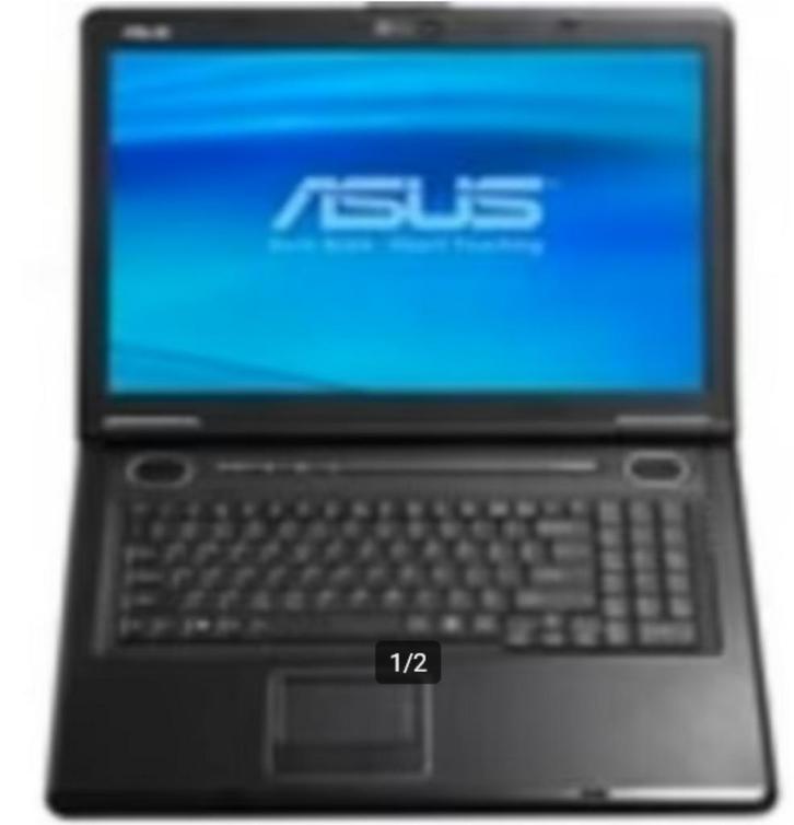 Asus X71Q Notebook PC, Computers en Software, Windows Laptops, Gebruikt, 17 inch of meer, HDD, 2 tot 3 Ghz, Minder dan 4 GB, Ophalen
