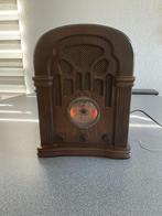 Vintage Houten FM-AM-AFC Radio, Ophalen of Verzenden, Gebruikt, Radio