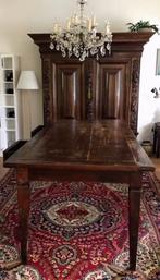 koloniale langwerpige tafel, Huis en Inrichting, Tafels | Salontafels, Ophalen, Koloniaal, 200 cm of meer, 50 tot 100 cm