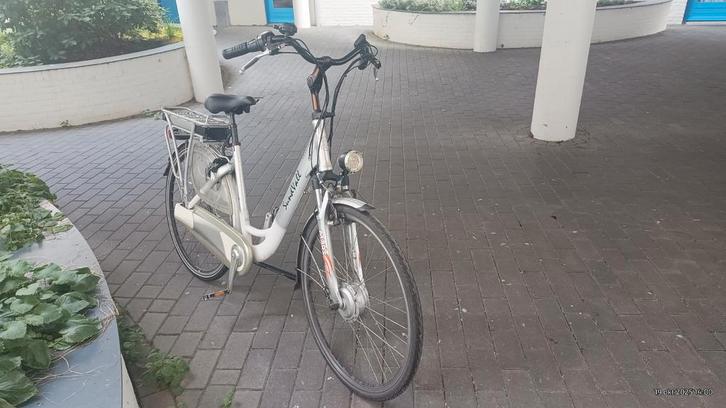 Sundvall Sevilla, elektrische damesfiets maat M, Fietsen en Brommers, Elektrische fietsen, Gebruikt, Overige merken, Ophalen