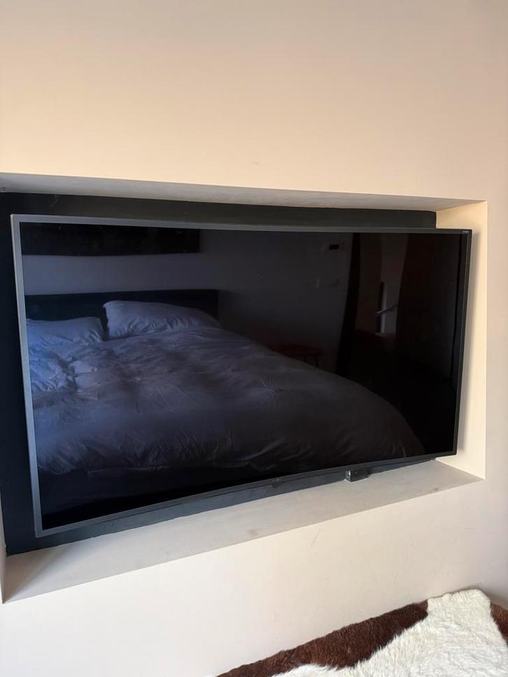 Samsung 55 inch curved 4k SUHD smart tv, Audio, Tv en Foto, Televisies, Gebruikt, 100 cm of meer, 4k (UHD), Samsung, 50 Hz, Smart TV