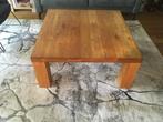 Salontafel massief eiken, Huis en Inrichting, 50 tot 100 cm, Zo goed als nieuw, Minder dan 50 cm, Eikenhout