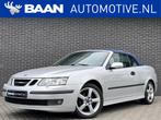 Saab 9-3 Cabrio 1.8t Linear | Leder | Climate Control |, Voorwielaandrijving, 1998 cc, Gebruikt, Zwart