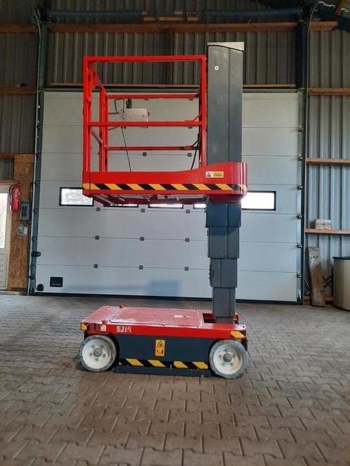 Skyjack SJ16 hoogwerker bouwjaar 2015 en 2014 masthoogwerker, Zakelijke goederen, Machines en Bouw | Liften, Steigers en Ladders