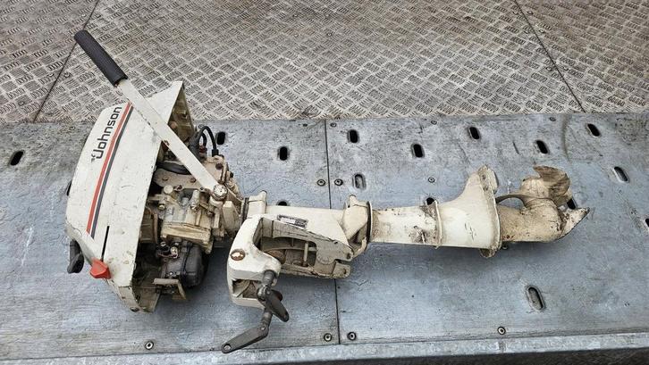 Johnson 4 pk langstaart, Watersport en Boten, Buiten- en Binnenboordmotoren, Gebruikt