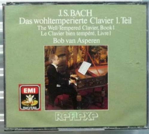 Bach - Das wohltemperierte Clavier 1 + 2 - Bob van Asperen, Cd's en Dvd's, Cd's | Klassiek, Barok, Verzenden