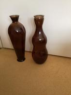 Vazen van glas, Huis en Inrichting, Woonaccessoires | Vazen, Overige kleuren, Ophalen of Verzenden, Minder dan 50 cm, Glas