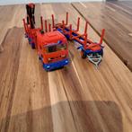 SIKU 95DAF 6 X 2 & HANGER CBN Voor Hout of Palen transport ., Hobby en Vrije tijd, Modelauto's | 1:50, Verzenden, Gebruikt, Bus of Vrachtwagen