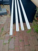 Nieuwe gordijnrails voor camper/caravan 2.5mtr 4st., Ophalen, Nieuw