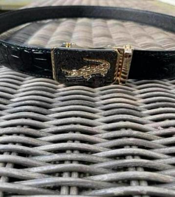Stijlvolle Riem met Krokodillenpatroon - 130cm beschikbaar voor biedingen