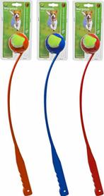 AANBIEDING werpstok large 63cm incl. tennisbal €2,50, -, -, Nieuw, Ophalen of Verzenden