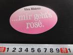 stickers Viva Mateus .... mir geht's rosé, Ophalen, Zo goed als nieuw