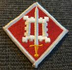 US army 18de Genie Brigade embleem., Verzamelen, Militaria | Algemeen, Ophalen of Verzenden, Landmacht, Amerika, Embleem of Badge