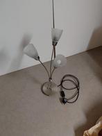Te koop, Huis en Inrichting, Lampen | Tafellampen, Ophalen, Gebruikt, Glas, 50 tot 75 cm