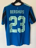 Ajax uit shirt berghuis gesigneerd met video bewijs, Ophalen of Verzenden, Zo goed als nieuw, Shirt