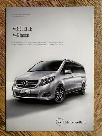 Productinformatiebrochure Mercedes-Benz V-klasse W447 2014 beschikbaar voor biedingen