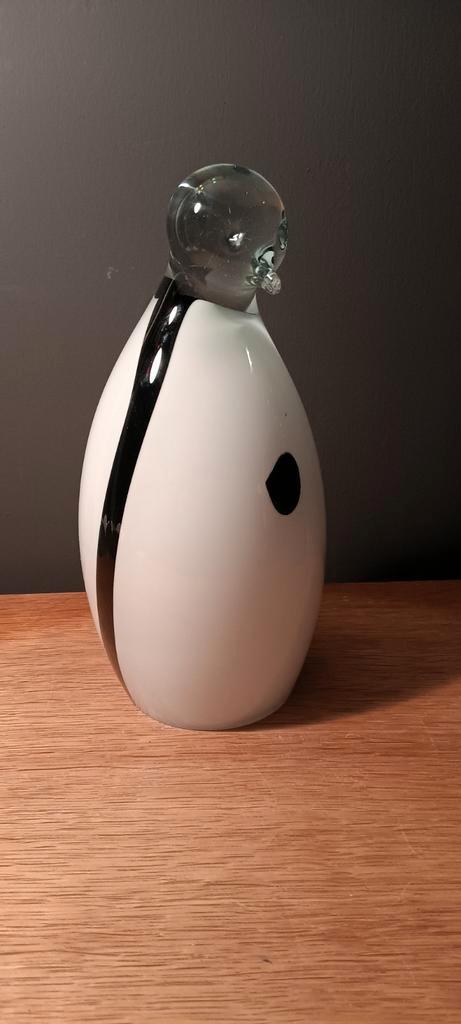 Loranto, glazen pinguïn van opaalglas, unica, Antiek en Kunst, Kunst | Designobjecten, Ophalen of Verzenden