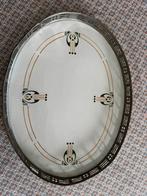 Art Deco keramiek dienblad gebroeders Mehner Eulau keramiek, Ophalen of Verzenden