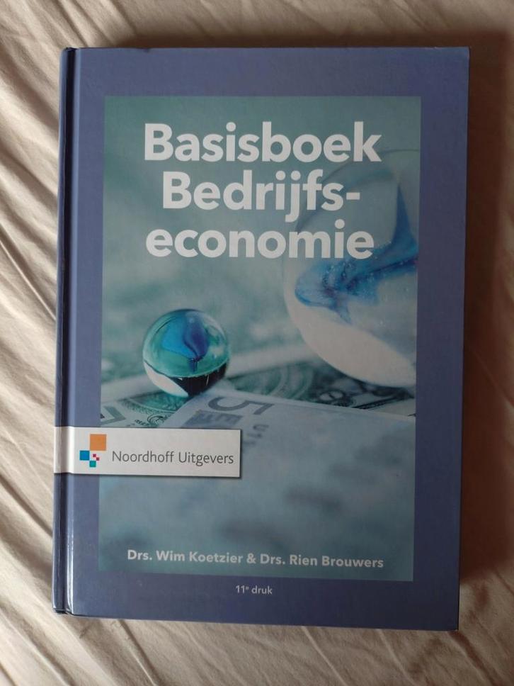 Basisboek bedrijfseconomie HBO TBK, Boeken, Studieboeken en Cursussen, Nieuw, HBO, Beta, Ophalen of Verzenden