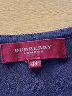 H646 Origineel Burberry maat 38/40=M fijn-gebreid vest bruin, Kleding | Dames, Burberry, Maat 38/40 (M), Ophalen of Verzenden