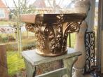 Kapiteel/Gipsen ornament, Huis en Inrichting, Woonaccessoires | Zuilen en Pilaren, Ophalen, Gebruikt