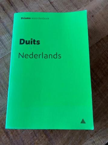 prisma woordenboek Duits Nederlands