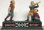 Cast iron hometown battery bank ( 1950), Antiek en Kunst, Ophalen of Verzenden
