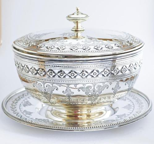 Zilveren Suikerpot, Antiek en Kunst, Antiek | Goud en Zilver, Zilver, Verzenden