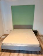 Slattum IKEA bed + matras 160x200 - Zo goed als nieuw!, Ophalen, Tweepersoons, Zo goed als nieuw, 200 cm
