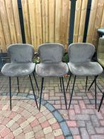 Hoge stoelen set van 3, nog in keurige staat!, Ophalen, Gebruikt, 60 tot 90 cm, Metaal