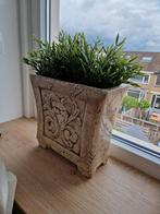 Twee rechthoekige bloempotten, Ophalen, Binnen, Zo goed als nieuw, Aardewerk