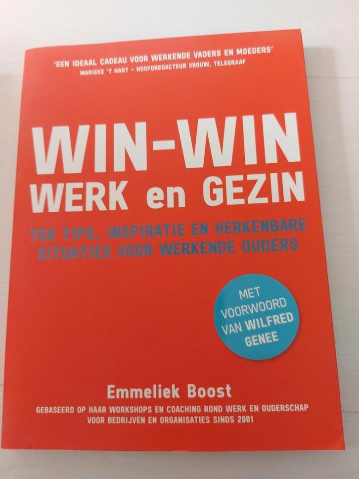 Emmeliek Boost - Win-Win werk en gezin, Boeken, Advies, Hulp en Training, Zo goed als nieuw, Ophalen of Verzenden