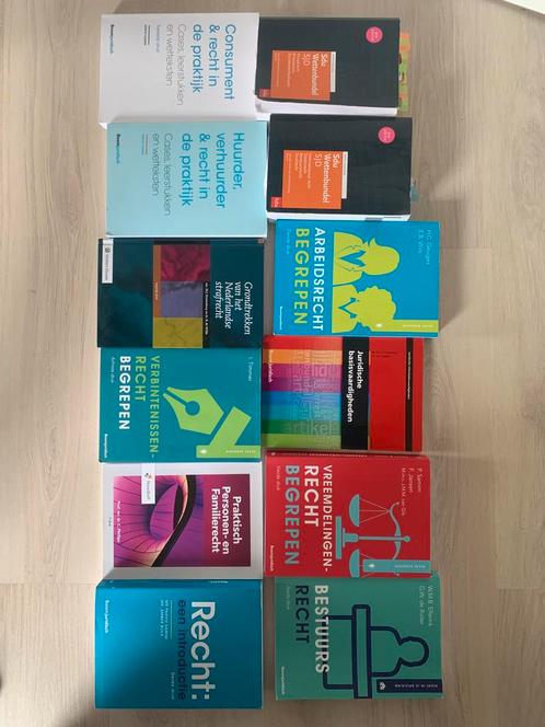 Studieboeken HBO Recht (minor recht voor niet juristen), Boeken, Studieboeken en Cursussen, Zo goed als nieuw, HBO, Alpha, Ophalen of Verzenden