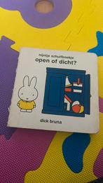 Dick Bruna - Open of dicht, Boeken, Ophalen of Verzenden, Gelezen, Dick Bruna