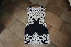 Joseph Ribkoff chique blauw/witte zomerjurk mt 44, Overige kleuren, ., Maat 42/44 (L), Joseph Ribkoff