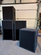 Robuuste set speakers, Ophalen, Gebruikt, 1000 watt of meer, P.A.