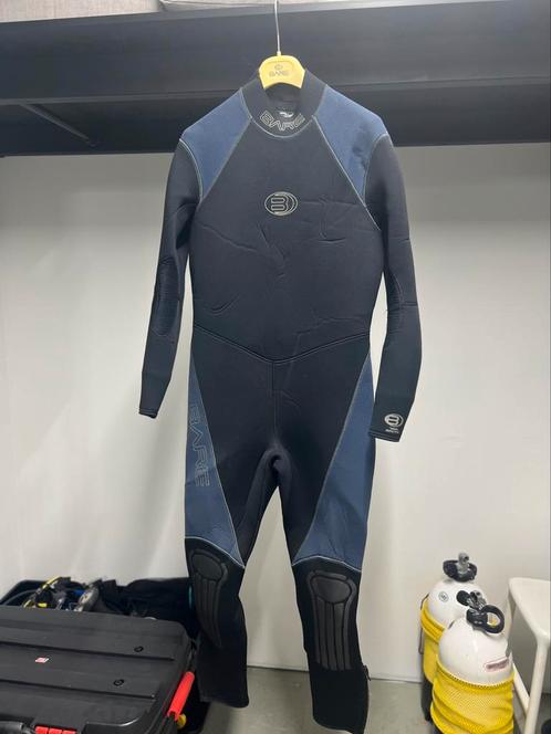Bare 2x7mm semi droogpak PRIJS VERLAAGD, Watersport en Boten, Watersportkleding, Gebruikt, Wetsuit, Heer, Ophalen of Verzenden