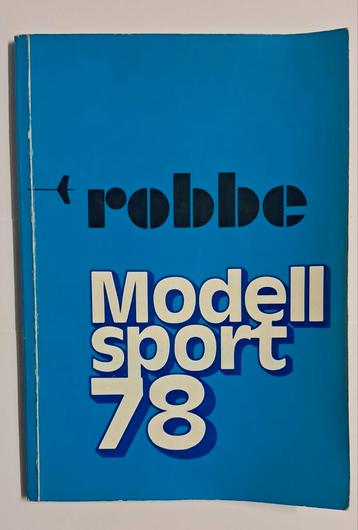 Robbe Catalogus Modellsport 78. Vintage ( Duits ). beschikbaar voor biedingen