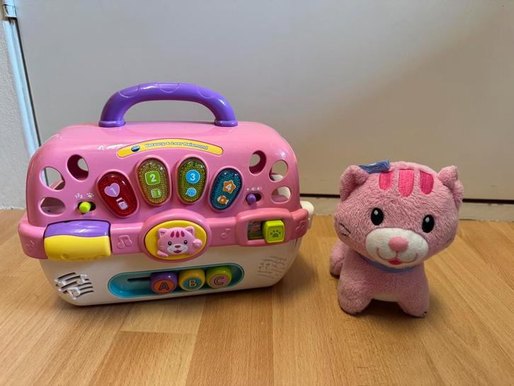 Vtech verzorg en leer reismand, Kinderen en Baby's, Speelgoed | Vtech, Zo goed als nieuw, 6 maanden tot 2 jaar, Ophalen