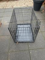 Mooie metalen bench, zwart., Dieren en Toebehoren, Ophalen, Gebruikt