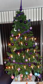 Kunst kerstboom 180cm hoog inclusief (losse) verlichting, Diversen, Kerst, Ophalen, Gebruikt